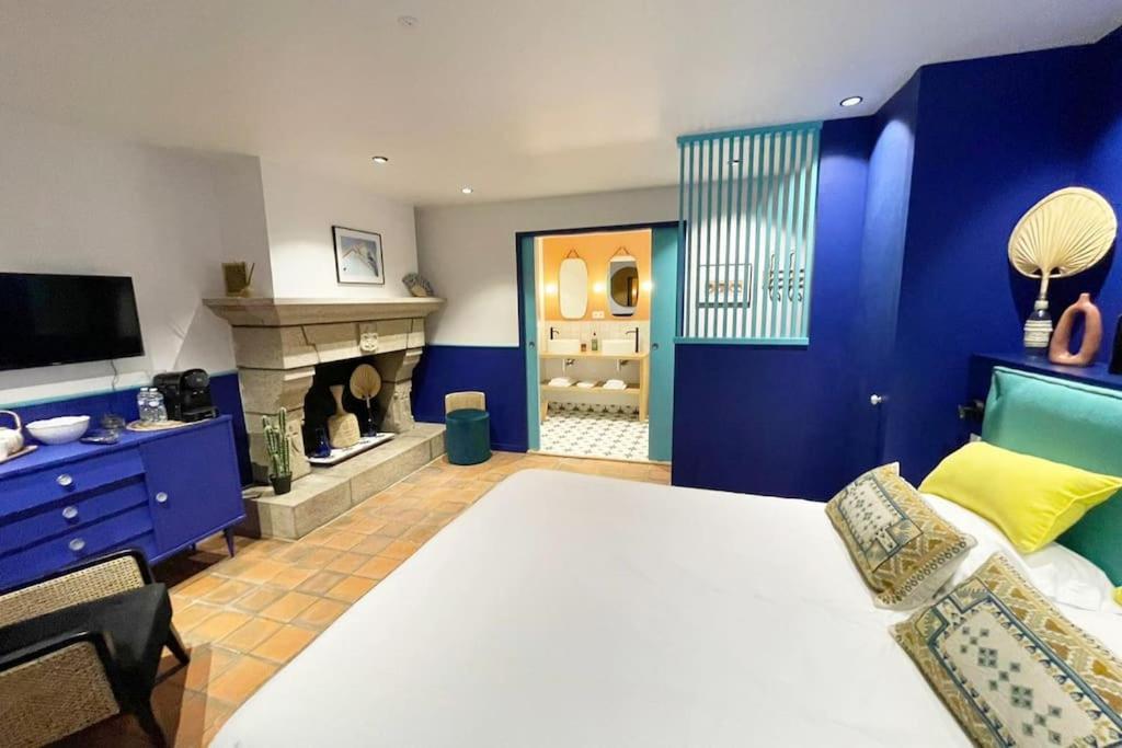 Chambre Majorelle - Rdc - Plage 50M - Rue Gratuite Сен Мало Екстериор снимка
