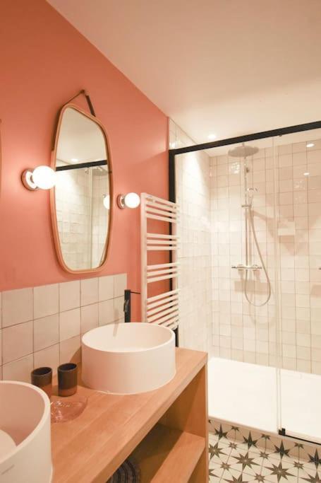 Chambre Majorelle - Rdc - Plage 50M - Rue Gratuite Сен Мало Екстериор снимка